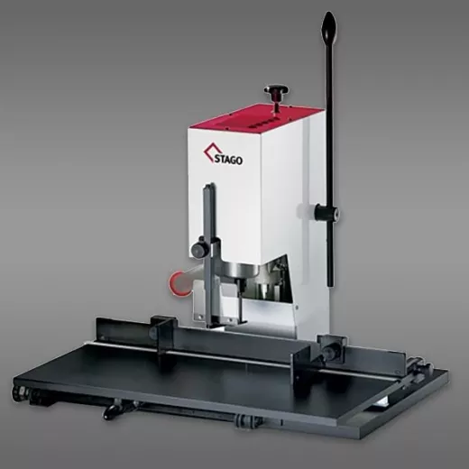 STAGO PB 1010 S Einspindel-Papierbohrmaschine mit Schiebetisch